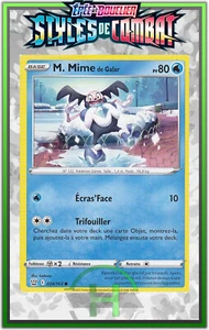 M. Mime de Galar-EB05:Styles de Combat - 034/163 - Carte Pokemon Neuve Française - Picture 1 of 1