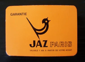 LOT 5 STÜCK VINTAGE GARANTIE Neu JAZ PARIS WARRANTY Uhr Lot31-10 - Bild 1 von 2