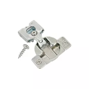 50 Grass 108 Deg 1/2" Overlay Self Close Press in Compact Cabinet Hinge 02905-15 - Picture 1 of 4
