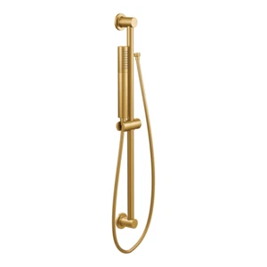 Moen 3887EPBG Eco 1-Spray Patterns Wall Mount Handheld Shower Head -Brushed Gold - Picture 1 of 4