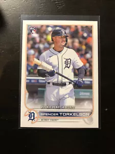 Tarjeta PWE 2022 Topps Update Spencer Torkelson RC debut de novato #US79 Tigers - Imagen 1 de 2