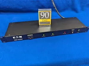 EATON SGXRM19B Rackmount Surge Protector Power Strip 9 Outlet 15 Amp 120V - Picture 1 of 6