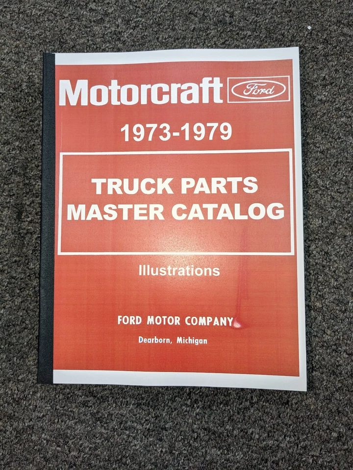 Ford Serie F 1977 F-100 F-150 F-250 F-350 piezas maestras catálogo ilustraciones Foto 1 de 1