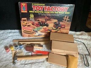 Vintage Billy Builder Jr Woodworkers Toy Factory Wood Toy Making Set - Picture 1 of 4