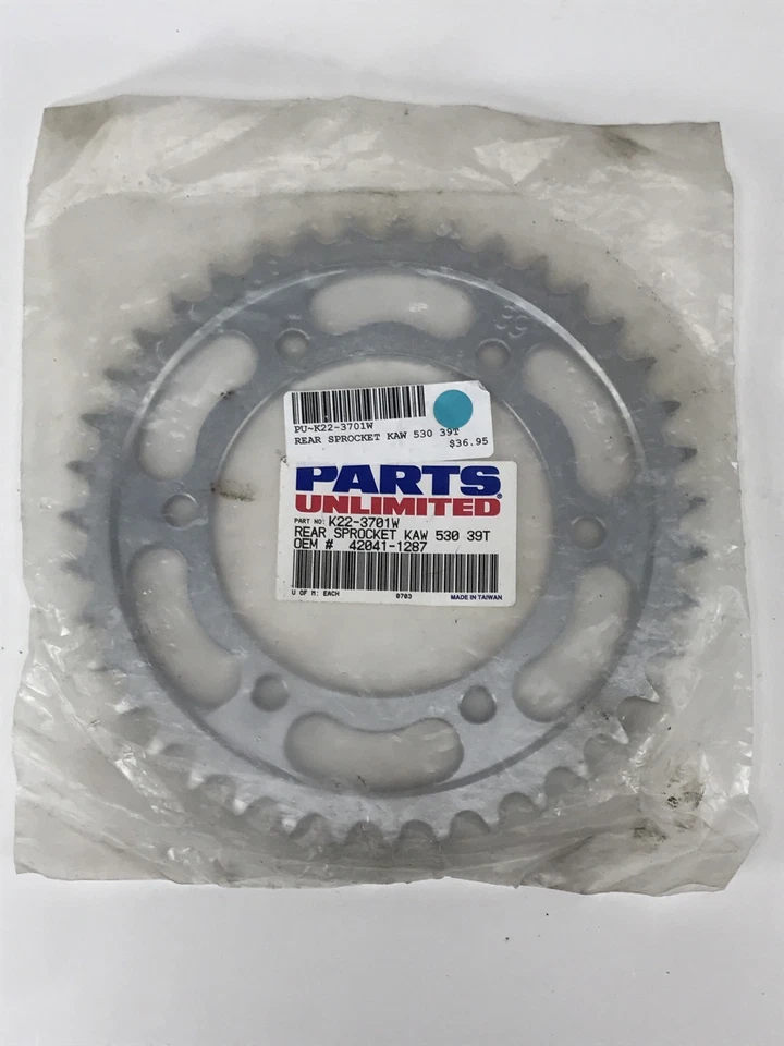 Nuevo piñón trasero KAWASAKI ZX600 Ninja ZX 600 RX piezas ilimitadas 39 dientes Foto 1 de 3