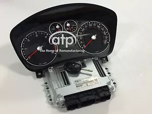 FORD ECU SERVIZIO RIGENERAZIONE 0281011612, 6S61-12A650-VC + CLUSTER + CHIAVE - Foto 1 di 3