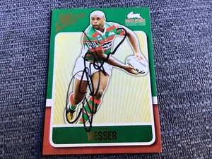 Rhys Wesser 2009 Select Classic Signed South Sydney Rabbitohs Nrl Trading Card - Picture 1 of 1
