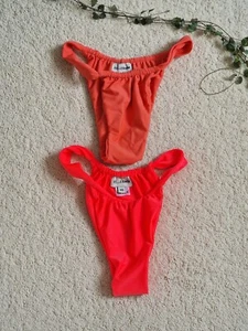 Free People • Belle Swim • The Bare Bikiniunterteil Konvolut • Größe XS • UVP £ 78 je - Bild 1 von 5