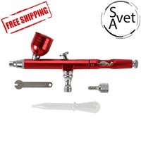 0.3mm Dual Action Airbrush Kit Air Brush Compressor Paint Spray Gun Craft Paint