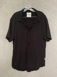 YoungLa Women’s Size XXL Black Button up Short Sleeve Adult Viscous - Picture 1 of 5