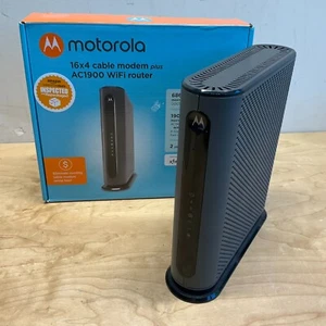 motorola 16x4 cable modem model mb7550 For Parts Or Not Working NO POWER AS IS - Picture 1 of 4