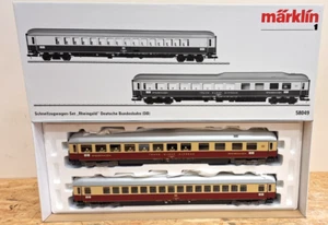 Märklin Spur 1 58049 Schnellzugwagen-Set "Rheingold" der DB , OVP+TOP L503 - Bild 1 von 4
