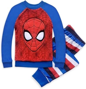 Marvel Spider-Man Comic Fleece Pajama PJ Set for Boys Size 3 Official Disney - Picture 1 of 4