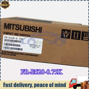 1 Stück NEU Mitsubishi FR-E520-0.75K Wechselrichter FR-E520-0.75K Schneller Versand - Bild 1 von 2