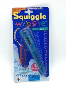 NOS New Squiggle Wiggle Writer Motorized Pen with 2004 Blue with - Picture 1 of 5