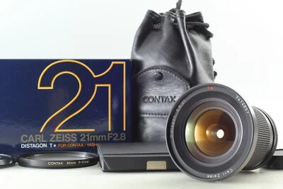 [TOP MINT Box] Contax Carl Zeiss Distagon T* 21mm F2.8 MMJ C/Y Mount Lens  JAPAN - Image 1 of 4