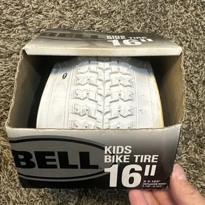 Bell Kids Bike Tire White 16" x 2.125" Replaces 1.75"-2.125" - Image 1 of 3