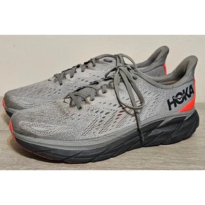 Women Hoka One One Clifton 8 Gray Pink 1119394 SDPK Woman's Size 11 B - Picture 1 of 9