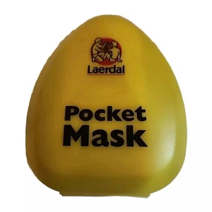 Laerdal Adult/Child Size CPR Pocket Resuscitator Rescue Face Mask - Picture 1 of 2