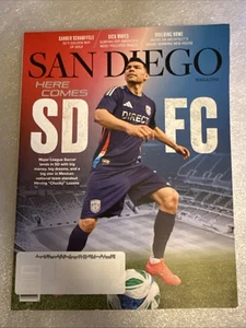 SAN DIEGO MAGAZINE - March 2025 - SD FC Soccer - New - Free Shipping 80 pages - Foto 1 di 2