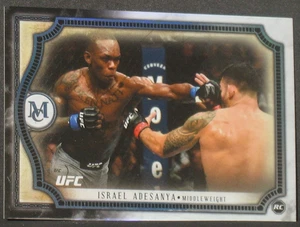 Israel Adesanya 2018 Topps Museum Collection Rookie #42 Izzy Last Stylebender NZ - Picture 1 of 2