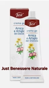 Just Crema Gel Arnica e Artiglio del Diavolo 100ml - infiammazioni muscolari 🌸 - Foto 1 di 1