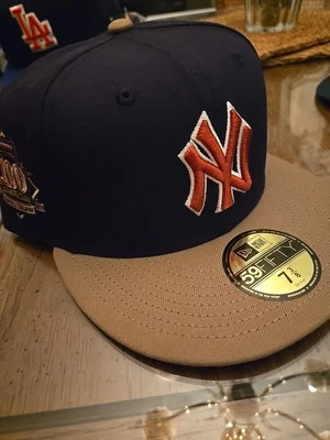 NewYork Yankees New Era Fitted Hat, MLB 5950 Yankee Stadium 100th Anniversary... - Image 1 of 4