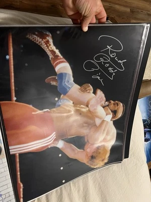 Foto autografiada de 16x20 de Wwe Roddy Piper Foto 1 de 2