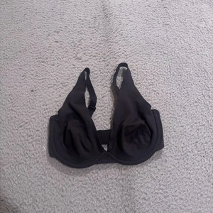 Skims Bra Womens 32D Black Wireless Form Push Up Plunge Sculpting Lounge - Picture 1 of 7