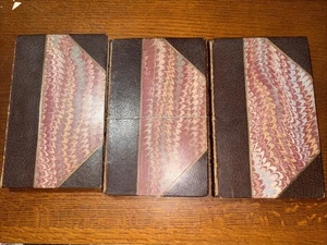 1852 Recollections of a Literary Life; or Books, Places, and People 3 VOLUME Set - Foto 1 di 4