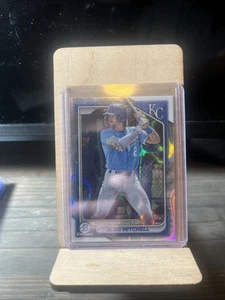 2024 Bowman Chrome Blake Mitchell Lava Raywave /399 Kansas City Royals BCP-117 - Foto 1 di 3