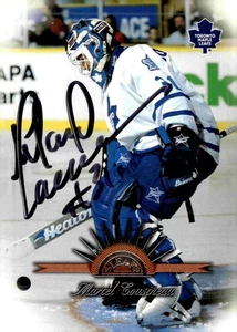 Marcel Cousineau - Signed 1997-98 Donruss Leaf Card #114 - Picture 1 of 2