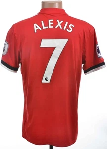 CAMISETA DE FUTBOL LOCAL MANCHESTER UNITED 2017/2018 ADIDAS TALLA M ADULTO ALEXIS 7 - Imagen 1 de 17