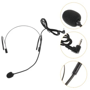 Micrófono montado en la cabeza amplificador de voz para profesores auriculares micrófonos - Imagen 1 de 12