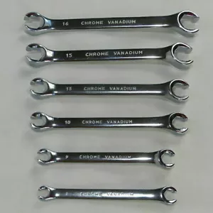 Bremsleitungsschlüssel Bremsen offener Ring Leitungsschlüssel CRV Neu SW 9 - 17 - Bild 1 von 2
