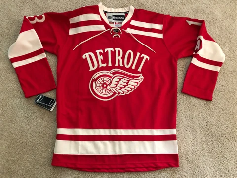 Reebok Pavel Datsyuk Detroit Red Wings 2014 Winter Classic Authentic 54 NWT Cover