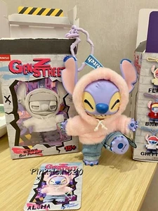 Miniso Disney Stitch Blind Box GenZ Street Vinyl Plush Doll Pendant - ALOHA - Picture 1 of 24