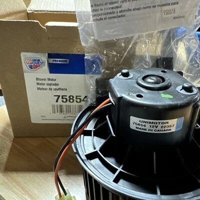Motor soplador de climatización Four Seasons 75854 para modelos seleccionados de Ford Mazda Mercury 08-12 Foto 1 de 4
