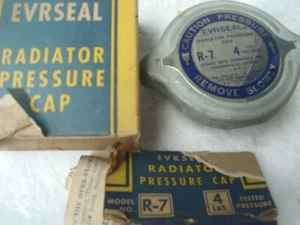 Willys Jeep CJ2a & 3a Ford Truck 41-51 Radiator Pressure Cap EVERSEAL R-7 4lbs. - Picture 1 of 4