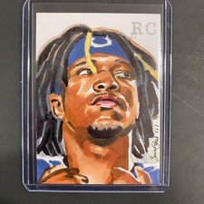 Anthony Richardson Colts   1/1 Hand drawn original art sketch card aceo rc