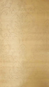 Candice Olson Dimensional Surfaces Scrolling Damask Honey Wheat Grasscloth - Picture 1 of 1
