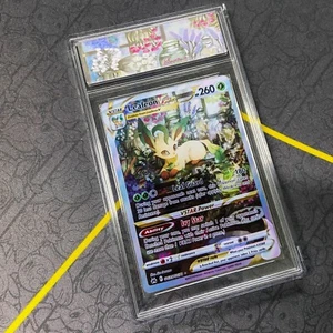 Leafeon GG35/GG70 - Crown Zenith - SIN TARJETA - Etiqueta + Estuche de exhibición de losa solamente - Imagen 1 de 4