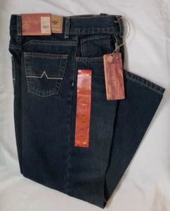 Pantalones de mezclilla Urban Up azul oscuro bootcut para niños 12S ajustados cintura ajustable nuevos con etiquetas - Imagen 1 de 3