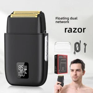 Men's Electric Shaver Trimmer Razor USB Recharge Hair Machine☆ Shaving S8P6 - Picture 1 of 8