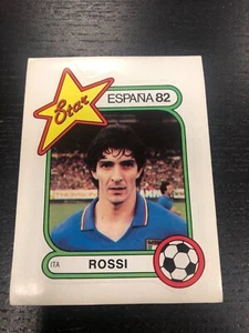 PAOLO ROSSI PANINI'S STICKER ESPANA 82 STAR CON VELINA - Bild 1 von 2