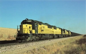 Chicago & North Western 8026 Billy, Wyoming Chrome Unposted PC - Picture 1 of 2