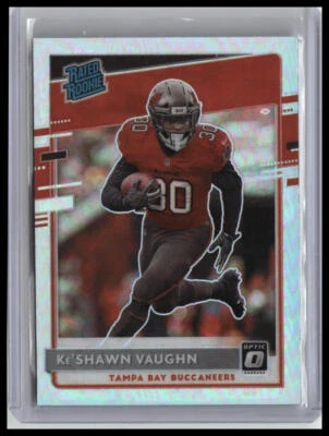 2020 Donruss Optic #186 Ke'Shawn Vaughn Holo - Image 1 of 2