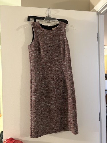 VETEMENTS Abito da lavoro in maglia loft taglia 0 rosa e grigio