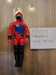 VINTAGE GI JOE COBRA H.I.S.S DRIVER (v1) THE ENEMY FIGURE F0108 - Picture 1 of 3