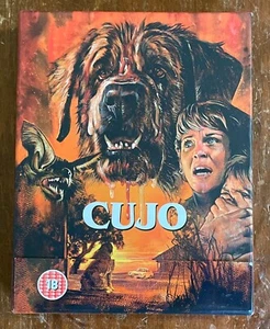 Cujo Blu-ray REGION B 2019 2 Disc Limited Edition Stephen King Slipcase Eureka - Picture 1 of 4
